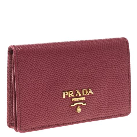 prada red card holder